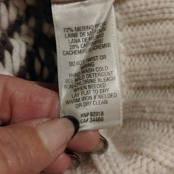 Juicy Couture Wool\ Cashmere Sweater SZ.Med - Picture 6 of 6